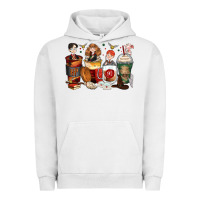 Pigment Lunar Rock harry coffee cups Urban Hoodie - Zillion Design Studio