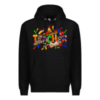 Black cinco de mayo teacher Premium Hoodie - Zillion Design Studio