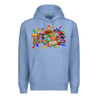 Colony Blue cinco de mayo teacher Premium Hoodie - Zillion Design Studio