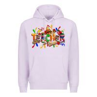 Lilac cinco de mayo teacher Premium Hoodie - Zillion Design Studio