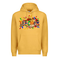 Mustard cinco de mayo teacher Premium Hoodie - Zillion Design Studio