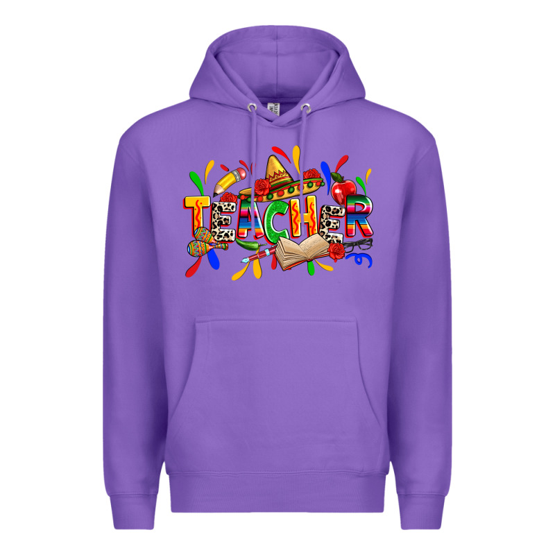 Cinco De Mayo Teacher Premium Hoodie by Zillion Design Studio | Teevron