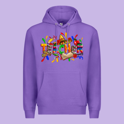 Cinco De Mayo Teacher Premium Hoodie Designed By Zillion Design Studio
