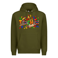 Army Green cinco de mayo teacher Premium Hoodie - Zillion Design Studio