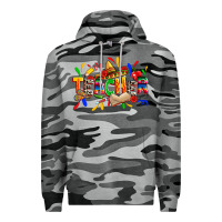 Slate Camo cinco de mayo teacher Premium Hoodie - Zillion Design Studio