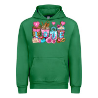 Emerald valentine's day coffee cups Urban Hoodie - Zillion Design Studio