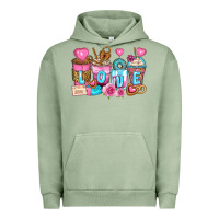 Pigment Oil Green valentine's day coffee cups Urban Hoodie - Zillion Design Studio