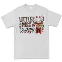 Dove Grey little miss christmas Premium Tee - CowhideDigitalArt