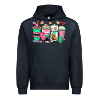 Navy pharmacy coffee cups Urban Hoodie - Zillion Design Studio