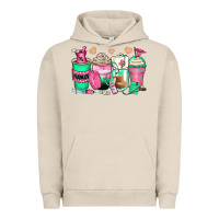 Pigment French Oak pharmacy coffee cups Urban Hoodie - Zillion Design Studio