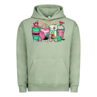 Pigment Oil Green pharmacy coffee cups Urban Hoodie - Zillion Design Studio