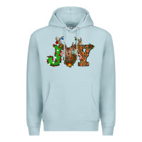 Blue Mist christmas joy Premium Hoodie - RanaPortraitStore