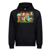 Black heifers coffee cups Urban Hoodie - Zillion Design Studio