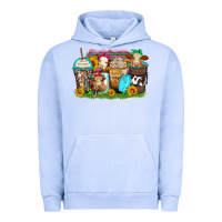 Pigment Grape Ice heifers coffee cups Urban Hoodie - Zillion Design Studio