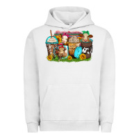 Pigment Lunar Rock heifers coffee cups Urban Hoodie - Zillion Design Studio
