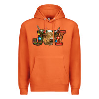 Carrot christmas joy cow Premium Hoodie - RanaPortraitStore