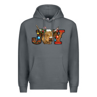 Rock christmas joy cow Premium Hoodie - RanaPortraitStore