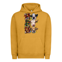 Pigment Peanut Butter hohoho cows Urban Hoodie - RanaPortraitStore