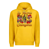 Lemon La Mama mas Chingona Premium Hoodie - texasbilliewilder
