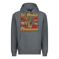 Rock La Mama mas Chingona Premium Hoodie - texasbilliewilder