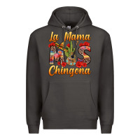 Smoke La Mama mas Chingona Premium Hoodie - texasbilliewilder
