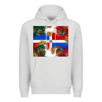Dove Grey Mexican and Dominican Republic Premium Hoodie - texasbilliewilder