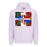 Lilac Mexican and Dominican Republic Premium Hoodie - texasbilliewilder
