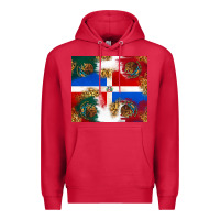 Cardinal Mexican and Dominican Republic Premium Hoodie - texasbilliewilder