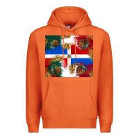 Mexican And Dominican Republic Premium Hoodie | Teevron
