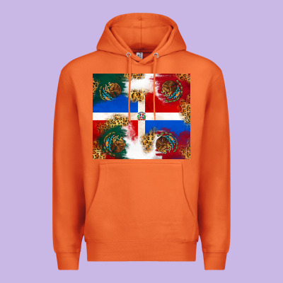Mexican And Dominican Republic Premium Hoodie Designed By Texasbilliewilder