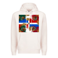 Pale Pink Mexican and Dominican Republic Premium Hoodie - texasbilliewilder