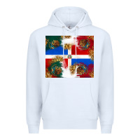 White Mexican and Dominican Republic Premium Hoodie - texasbilliewilder