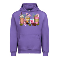 Tulip flowers coffee cups Urban Hoodie - Zillion Design Studio