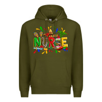 Army Green cinco de mayo nurse Premium Hoodie - Zillion Design Studio