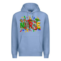 Colony Blue cinco de mayo nurse Premium Hoodie - Zillion Design Studio
