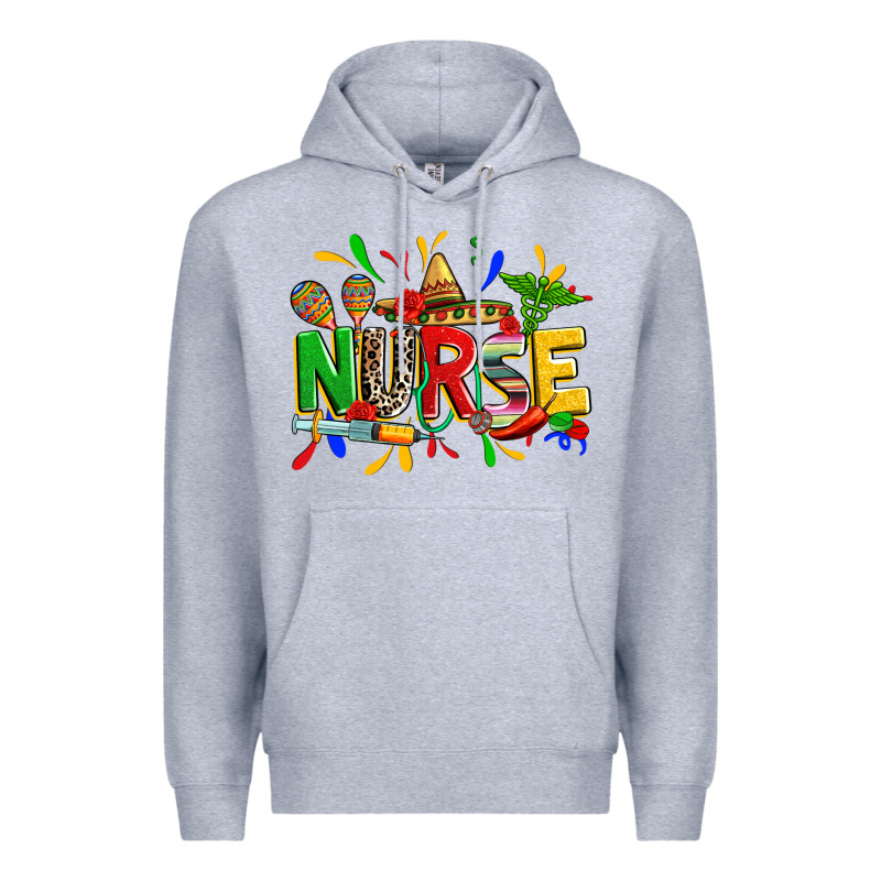 Cinco De Mayo Nurse Premium Hoodie by Zillion Design Studio | Teevron