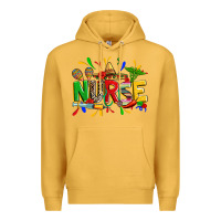 Mustard cinco de mayo nurse Premium Hoodie - Zillion Design Studio
