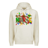 Oatmeal Heather cinco de mayo nurse Premium Hoodie - Zillion Design Studio