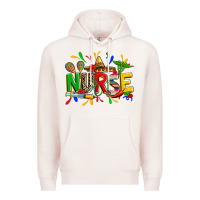 Pale Pink cinco de mayo nurse Premium Hoodie - Zillion Design Studio