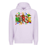 Lilac cinco de mayo nurse Premium Hoodie - Zillion Design Studio