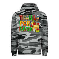 Slate Camo tequila por favor Premium Hoodie - Zillion Design Studio
