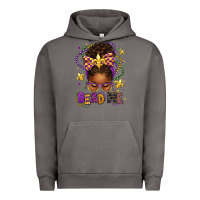 Pigment Tornado bead me mardi gras afro messy bun Urban Hoodie - texasbilliewilder