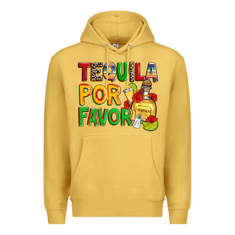 Tequila Por Favor Premium Hoodie by Zillion Design Studio | Teevron