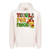 Pale Pink tequila por favor Premium Hoodie - Zillion Design Studio