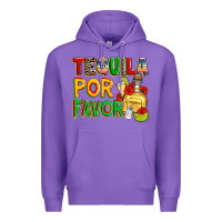 Purple tequila por favor Premium Hoodie - Zillion Design Studio