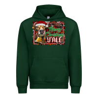 Forest Green merry christmas y'all Urban Hoodie - RanaPortraitStore