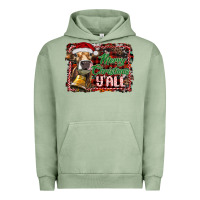Pigment Oil Green merry christmas y'all Urban Hoodie - RanaPortraitStore