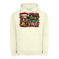 Pigment Pistachio merry christmas y'all Urban Hoodie - RanaPortraitStore