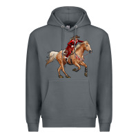 Rock christmas cowgirl Premium Hoodie - RanaPortraitStore