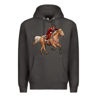 Smoke christmas cowgirl Premium Hoodie - RanaPortraitStore